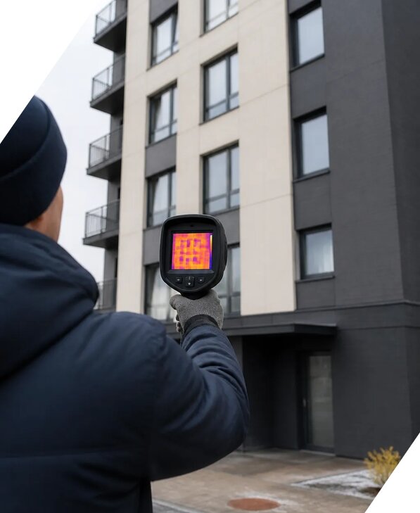 Тепловизионное обследование зданий в Салехарде от 5352 р. | ЭкспертизаРоссия
