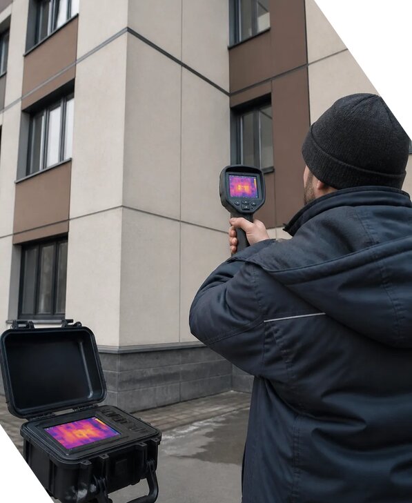 Тепловизионное обследование зданий и сооружений в Салехарде